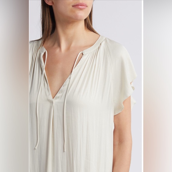 Treasure & Bond
Flutter Sleeve
Satin Dress - Picture 3 of 8